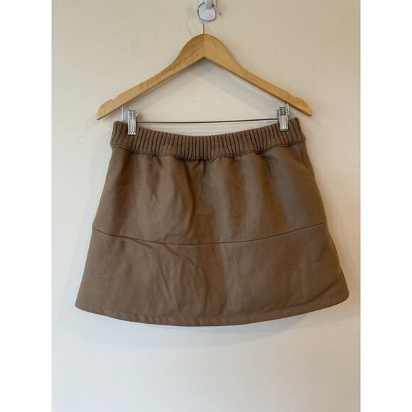 Alo Yoga Polaris Puffer Skirt - Gingerbread Size Small Athleisure Outdoors - Picture 6 of 11